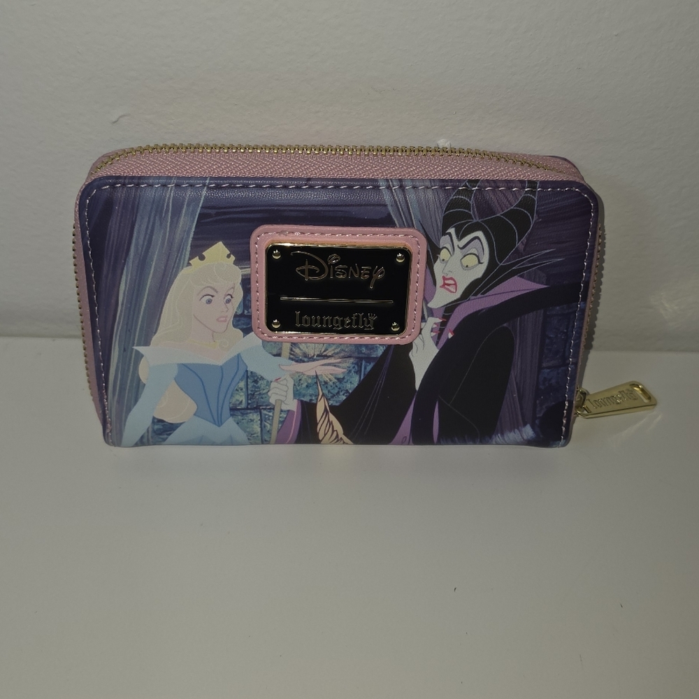 ⭐️Loungefly Disney Sleeping Beauty Crossbody Bag And Matching Wallet - Picture 13 of 15